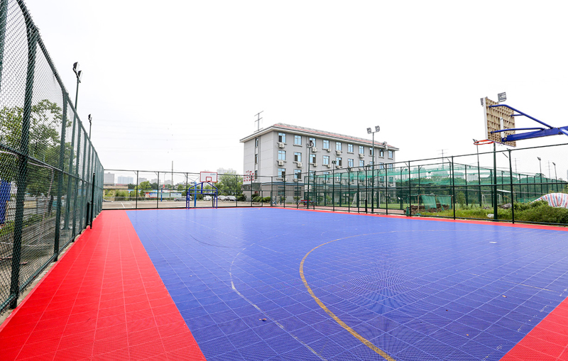 悬浮拼接地板篮球场