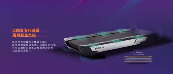 室内健身器材-KS娱乐官网X6心率版跑步机