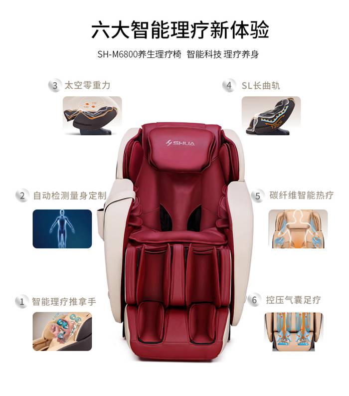 KS娱乐官网健身器材-家用智能按摩椅SH-M6800-1