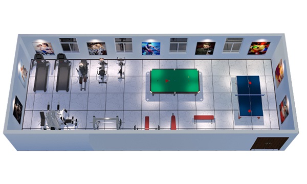 100平方健身房配置方案-广西KS娱乐官网体育健身器材有限公司