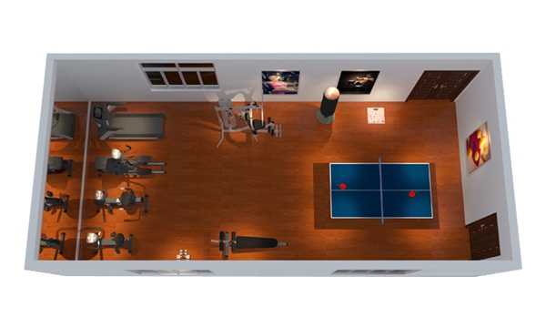 150平方健身房配置方案-广西KS娱乐官网体育健身器材有限公司