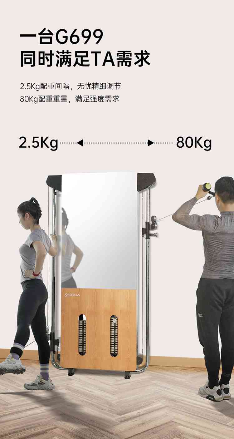 SH-G699 壁挂式拉绳训练器-广西KS娱乐官网体育健身器材有限公司